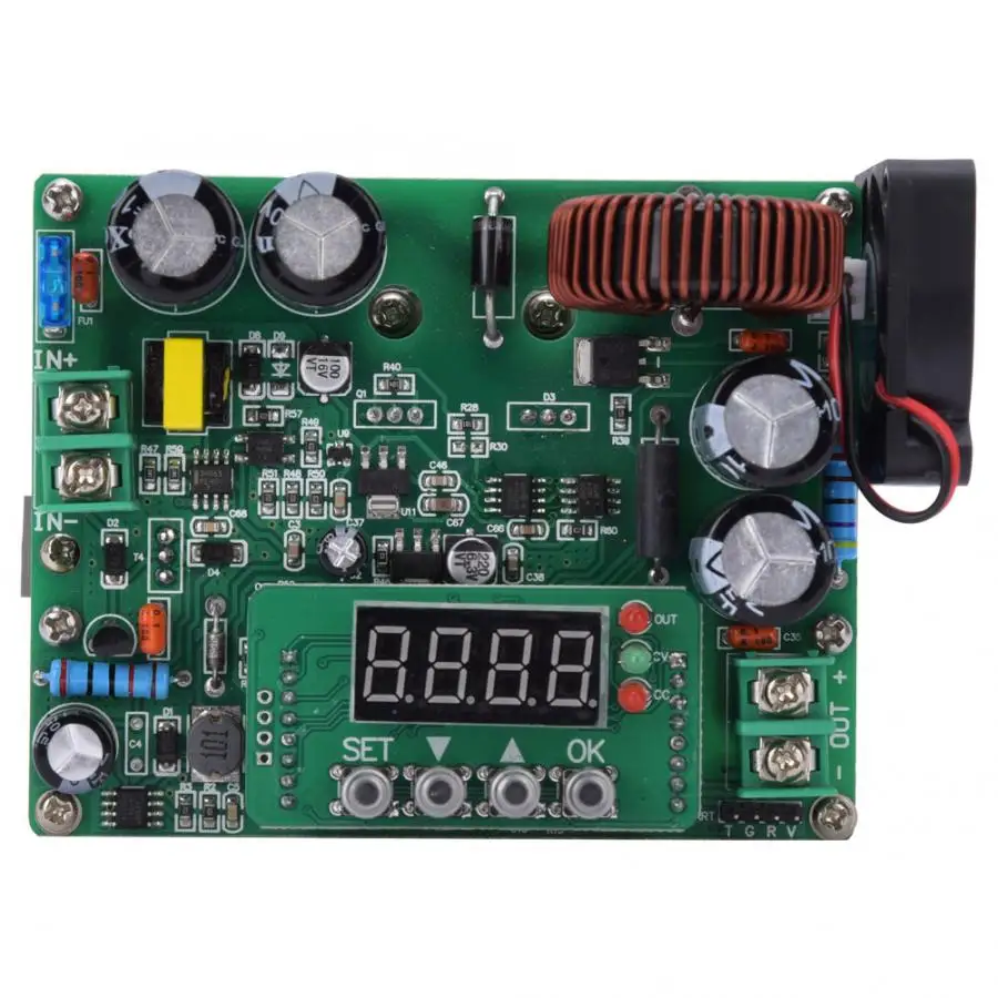 Понижающий модуль Регулируемый понижающий большой Мощность цифровой DC 720W DC10 ~ 75