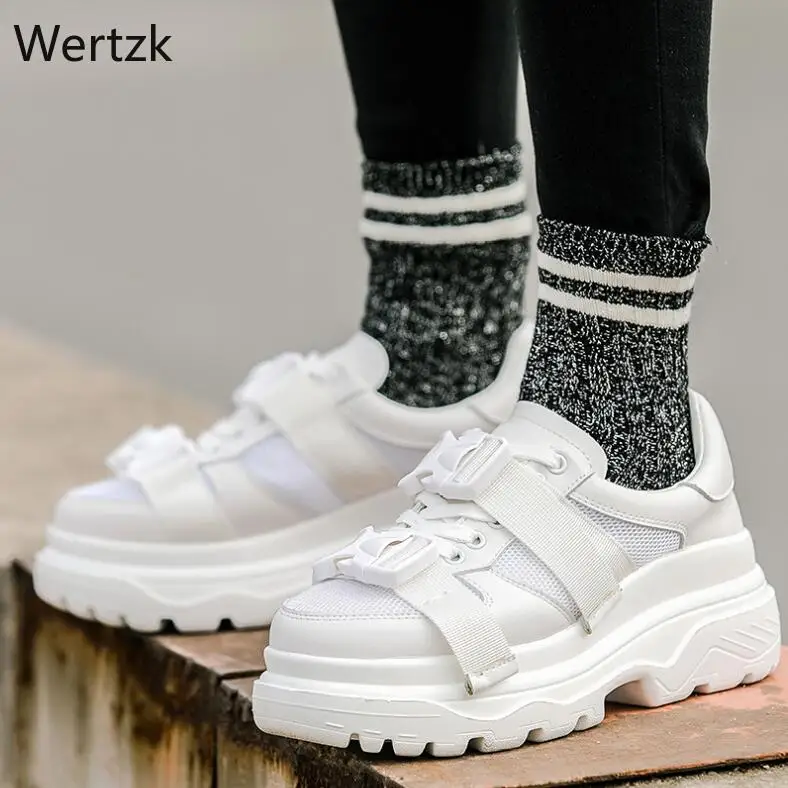 2019 модная женская прогулочная обувь на плоской подошве с пряжкой повседневная