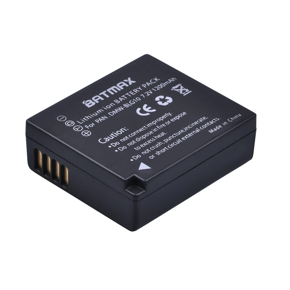 1Pc 4 шт. DMW-BLG10 ДМВ BLG10 Ble9 BP-DC15 BPDC15 Камера Батарея+ ЖК-дисплей двойной Зарядное устройство для цифрового фотоаппарата Panasonic LUMIX GF5 GF6 GX7 LX100 GX80 GX85 - Цвет: 1Pc