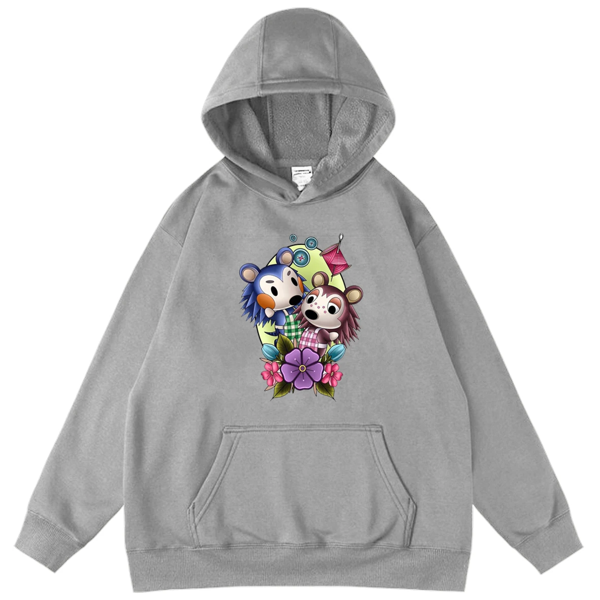 

Animal Crossing Boy Girl Daily Anime Hoodies Student Children Loose Cartoon Hoodie Streetwear Sweatshirt Long Sleeve Hooded Tops