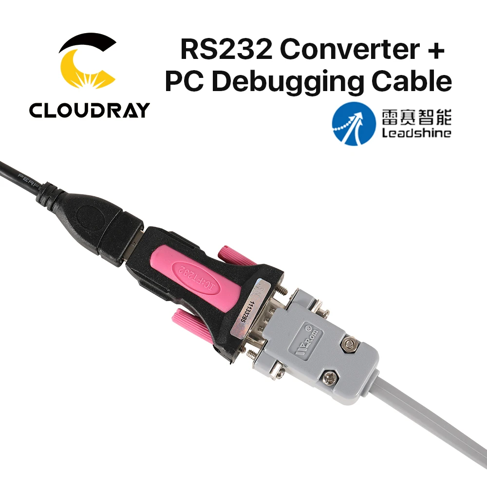 Кабель для настройки Leadshine RS232 PC Link USB-конвертер шагового драйвера DM542 DM442 3DM580 DM556