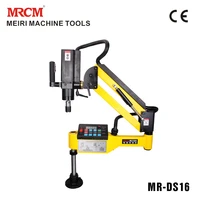 mrcm mr ds16 electric tapping machine arm servo motor tapper tool power drilling taps threading machine electric