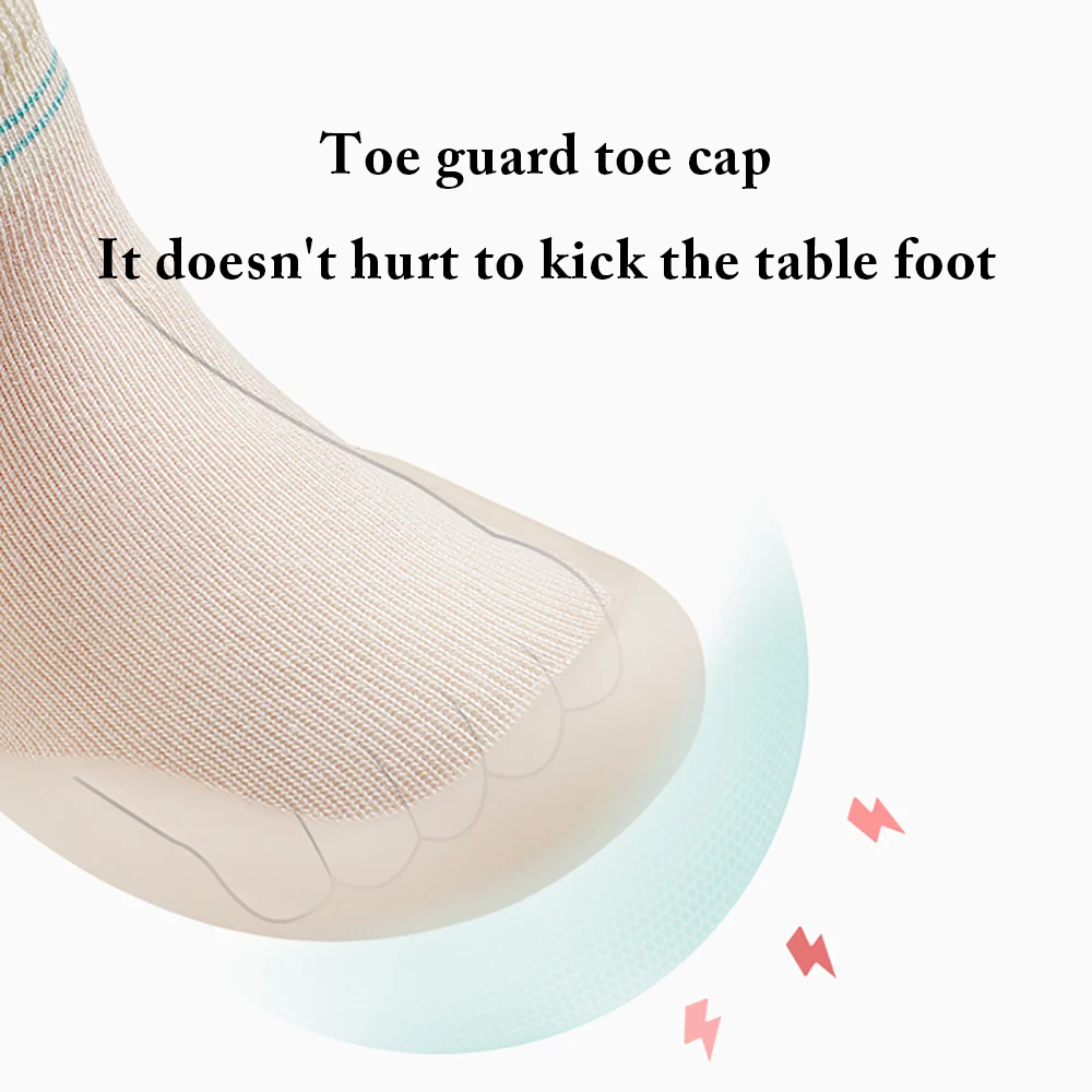 BC Babycare Baby Learn to Walk Shoes Autumn Winter Thick Soft Sole Floor Unisex Toddler First Walkers Anti-Slip Knit Booties