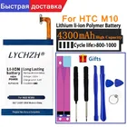 Оригинальный аккумулятор для телефона HTC 4300 мАч B2PS6100, подходит для HTC One M10 1010 Lifestyle M10H, аккумулятор и инструменты