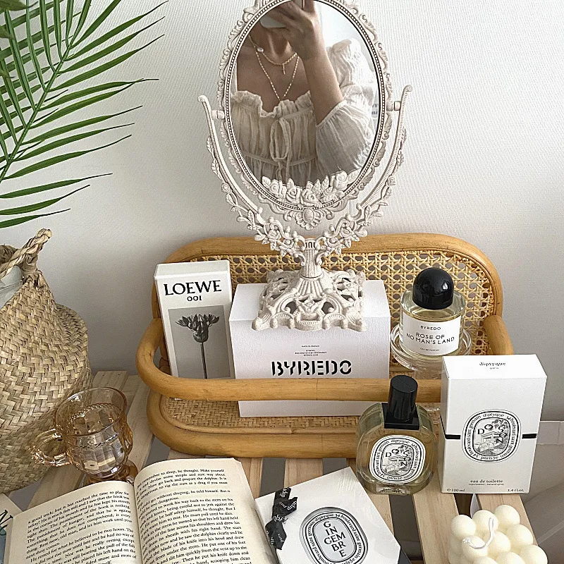 Зеркало Cutelife в скандинавском стиле винтажное декоративное серебристое зеркало