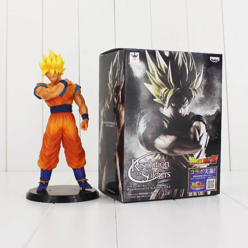18cm-B-with box Dragon Ball Z Goku фигурка из ПВХ Коллекционная модель игрушки Аниме Супер Saiyan сон Гохан Zamasu фигурка броли игрушки для детей - Цвет: 18cm-B-with box