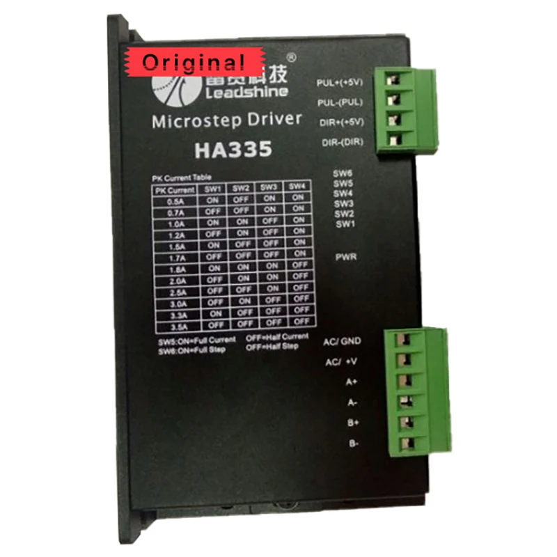 Драйвер шагового двигателя Leadshine HA335 2 фазы 30 в пост. Тока 3 5 А|Зарядные устройства|
