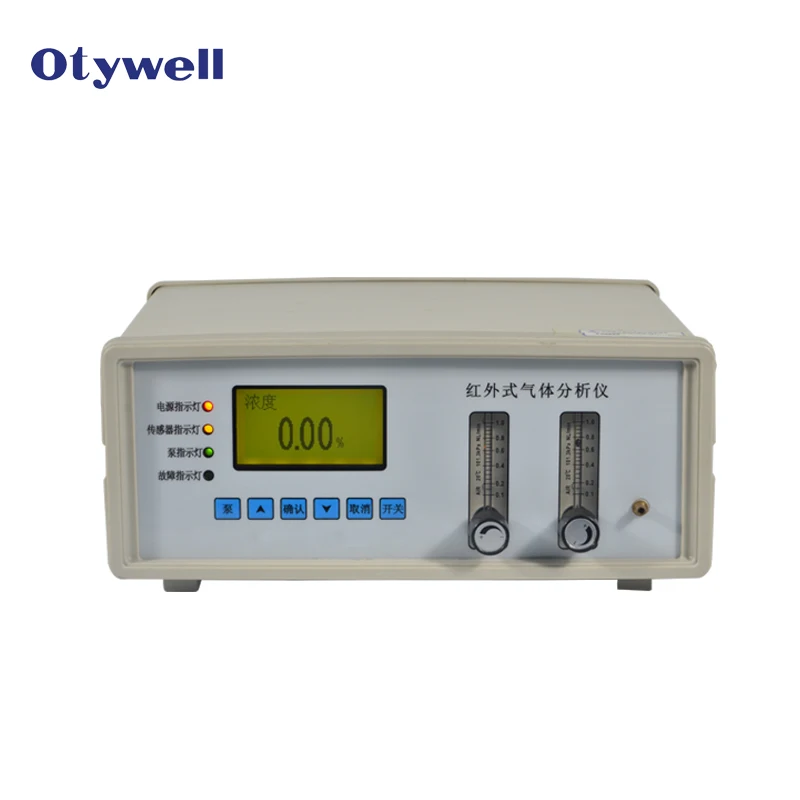 

CO2 gas analyzer pump suction gas analysis alarm