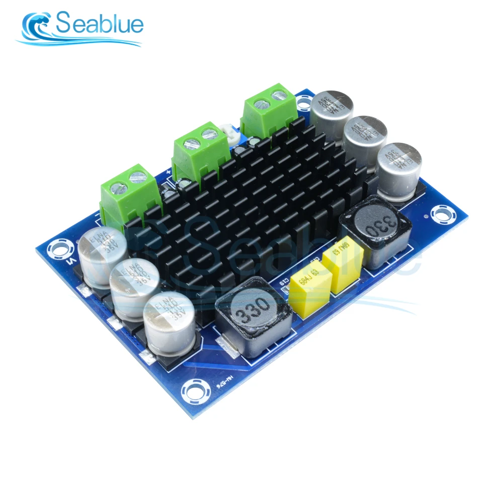 

TPA3116 D2 TPA3116DA DC 12V 24V 100W Mono Channel Digital Power Audio Amplifier Board TPA3116D2 Large Capacity Board