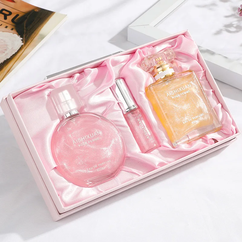 Enchanteur Xuan подарочный набор зыбучий песок золото Женский парфюм поддерживающий