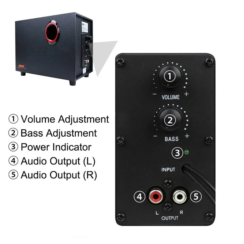 USB-динамик для ПК 3 5 мм USB |