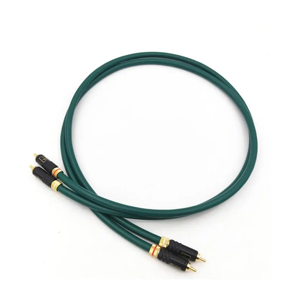 

Thouliess HIFI F-Alpha Series FA-220 OCC RCA Audio Cable Amplifier CD DVD Player Speaker WBT 0144 RCA Interconnect Cable