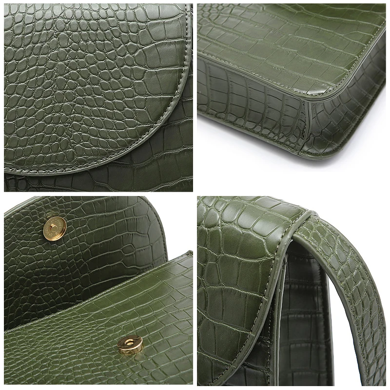 REALER женская сумка сумки рюкзак женский пол роскошь через плечо Крокодил шаблон