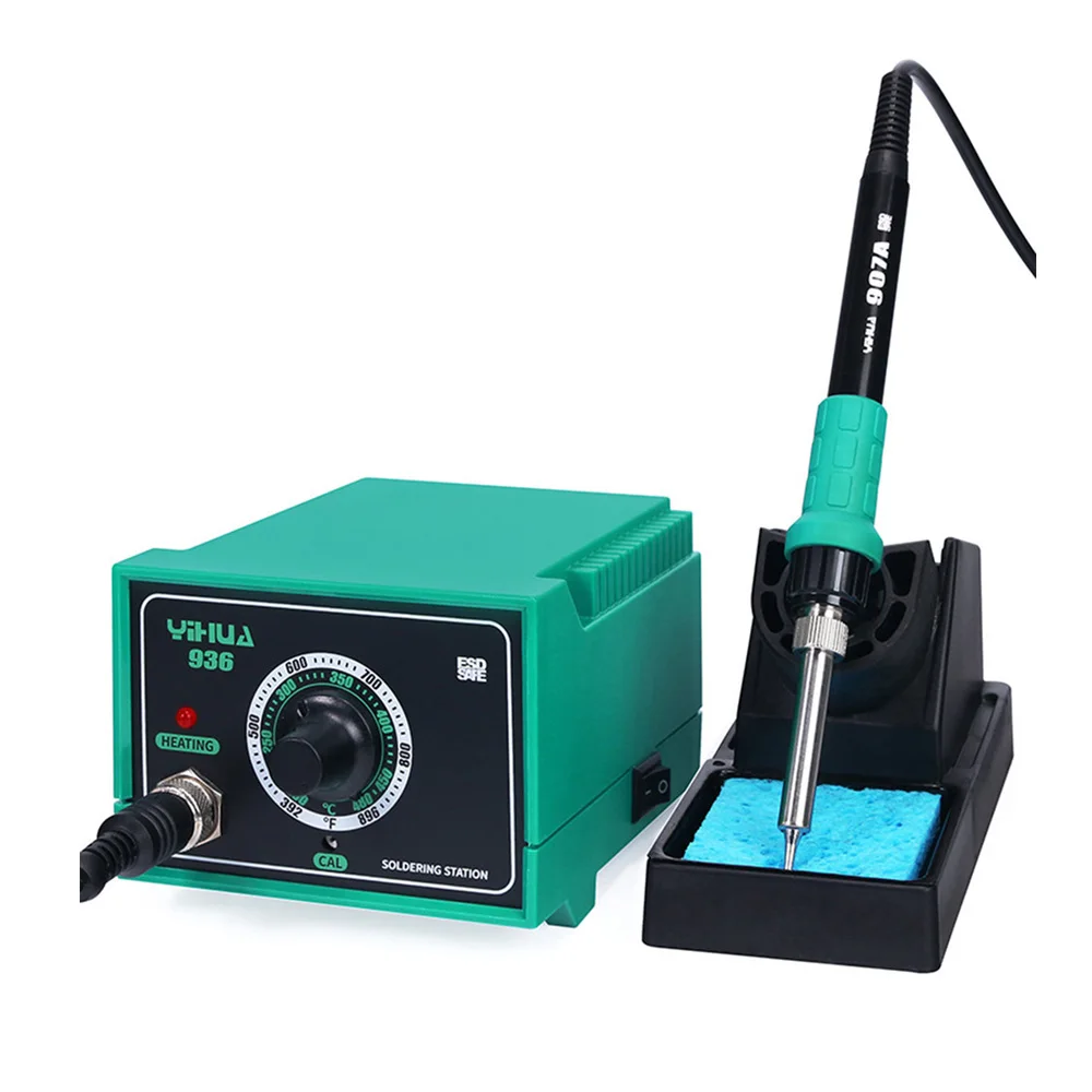 Electric Soldering Iron Mini Digital Portable Soldering Station Adjust Temperature with Soldering Tips Electronic Welding Tools