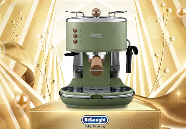 Винтажная полуавтоматическая кофемашина Delonghi technology ECO310 для приготовления