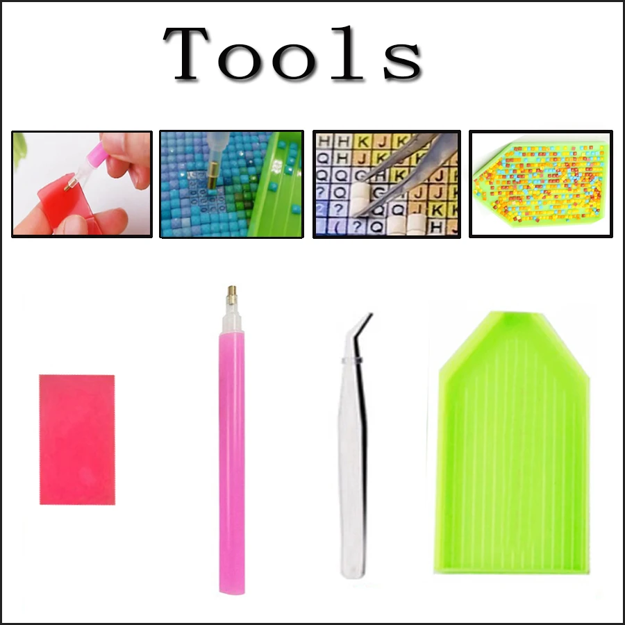 

5 d DIY Diamond Embroidery Princess and unicorn Full Square Diamond Painting animal fairy tale world mosaic diamond round drill