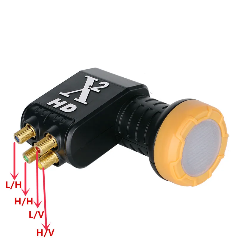 Ku Band 4 Выход Quattro LNB HDTV 3D 4K Поддержка Multiswitch | Электроника