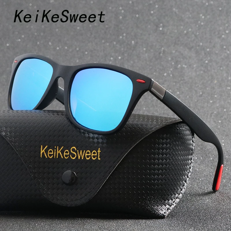 Мужские и женские солнцезащитные очки KeiKeSweet винтажные дизайнерские