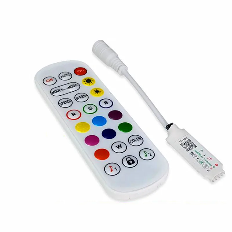 Bluetooth RGB Управление Для Светодиодные ленты светильник s DC5-12V APP/музыка/пульт ДУ для