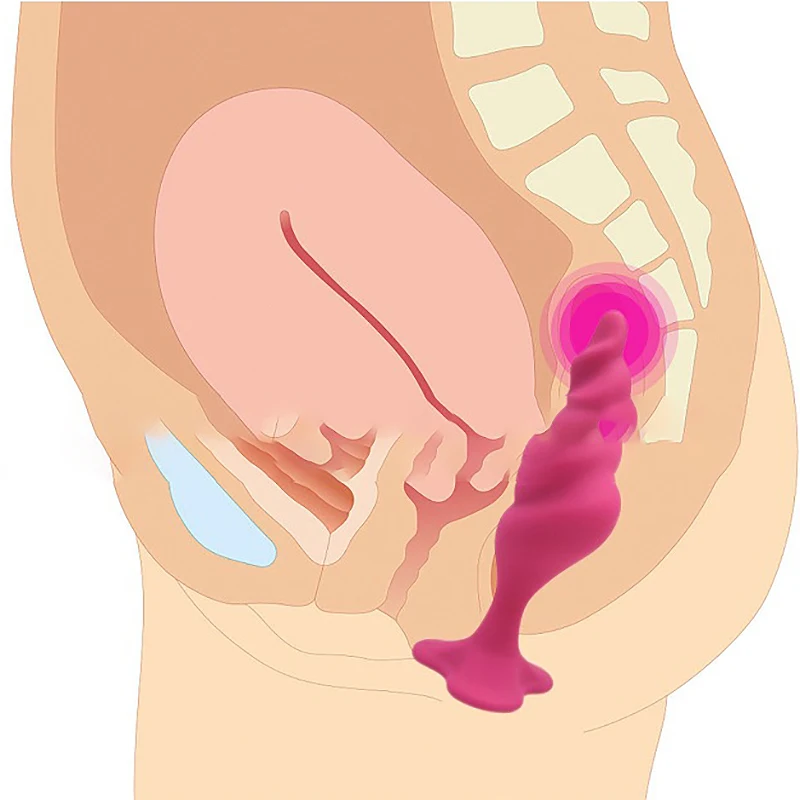 Силиконовая Анальная пробка для стимуляции точки G массаж вагины Эротические