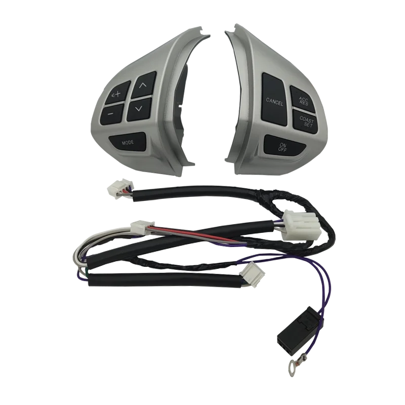 Регулятор громкости рулевого колеса Левый для Mitsubishi ASX многофункциональный переключатель для Outlander L200 Laner 2010 - Цвет: a set