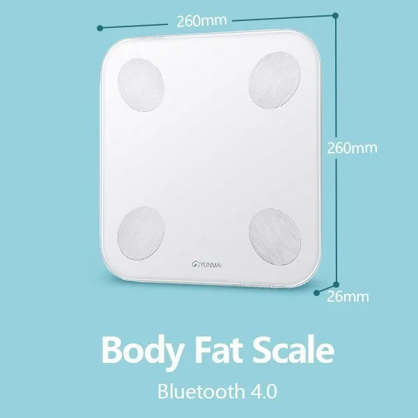 Weight Scales Xiaomi 2,0 Интеллектуальные Bluetooth напольные весы Весы Для Фитнеса Йоги инструменты для здоровья весы жировые мониторы - Цвет: Weight Scales