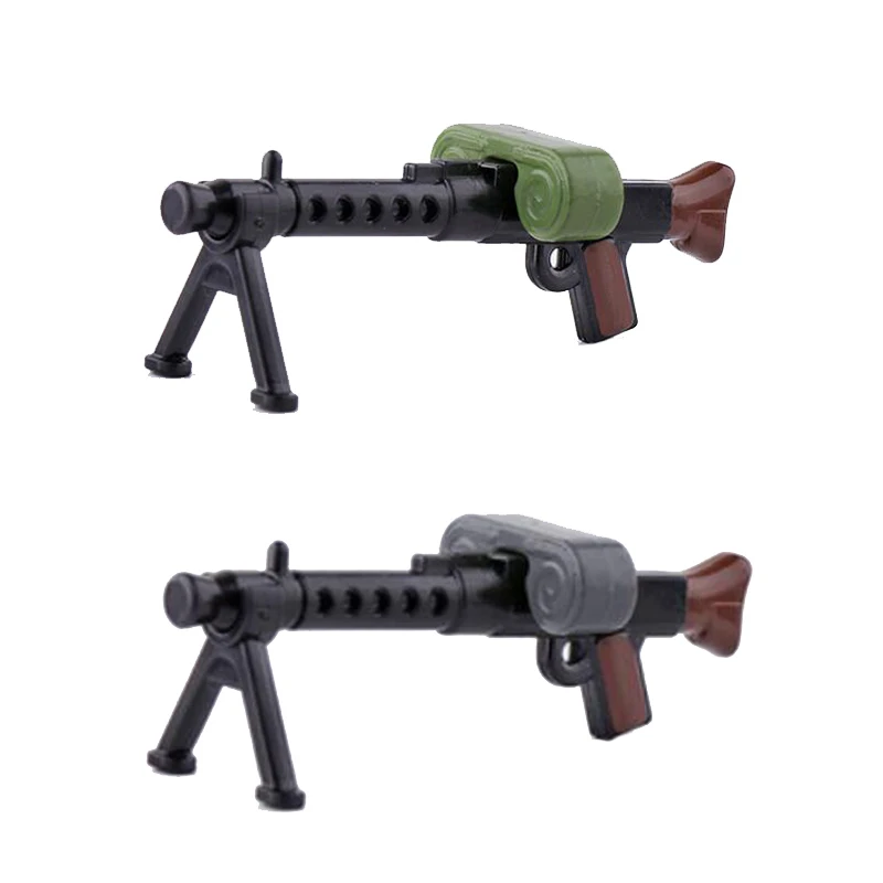 

5 шт./лот смешанные цвета Военная серия оружие пистолеты винтовка пулемет MOC части для строительных блоков Кирпичи Игрушки X298