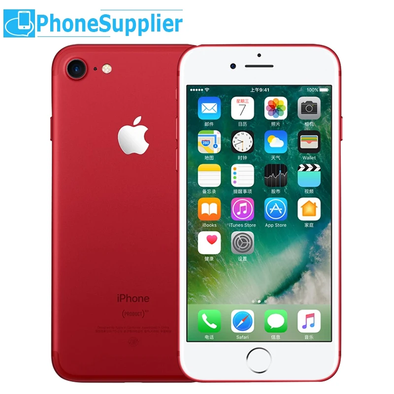 Разблокированный смартфон Apple iPhone 7 4G LTE 4,7 дюймов Apple A10 IOS 12,0 МП камера отпечатков пальцев 32 ГБ/128 ГБ/256 ГБ rom смартфоны