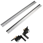 Т-образный скользящий желоб для деревообработки из алюминиевого сплава, точный ограничитель длины, верстак для деревообработки, инструменты сделай сам