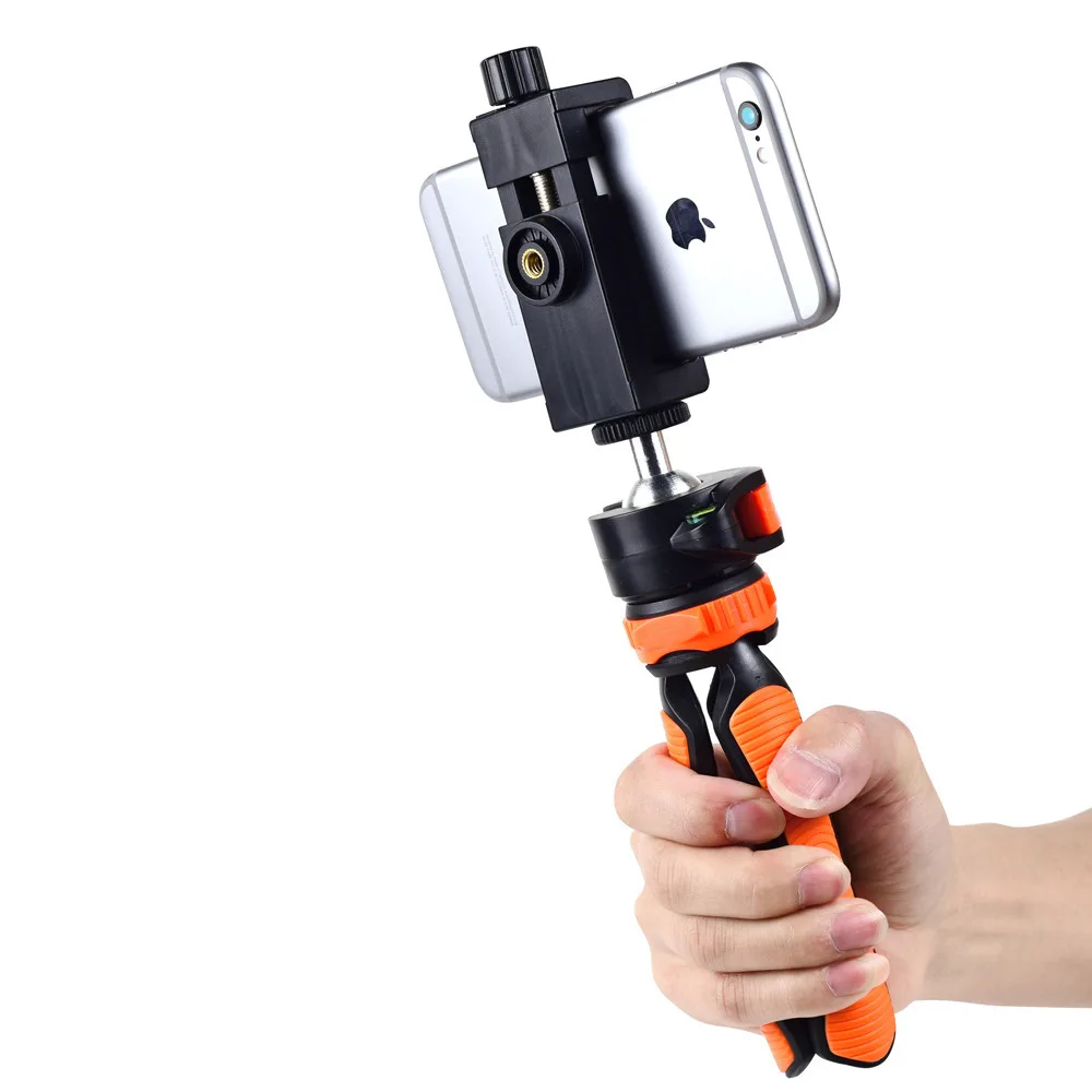 Мини Настольный Штатив с шаровой головкой для GoPro Hero SJCAM SLR кронштейн для камеры подставка с держателем для смартфонов Iphone Xiaomi