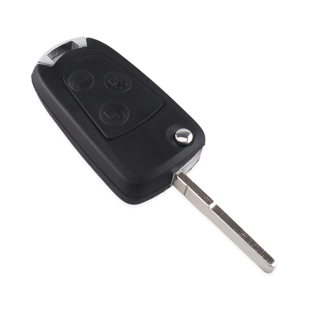 KEYYOU 3 кнопки модифицированный складной дистанционный чехол для ключей для Ford Focus Fiesta Fusion C-Max для mondeo Galaxy C-Max S-Max