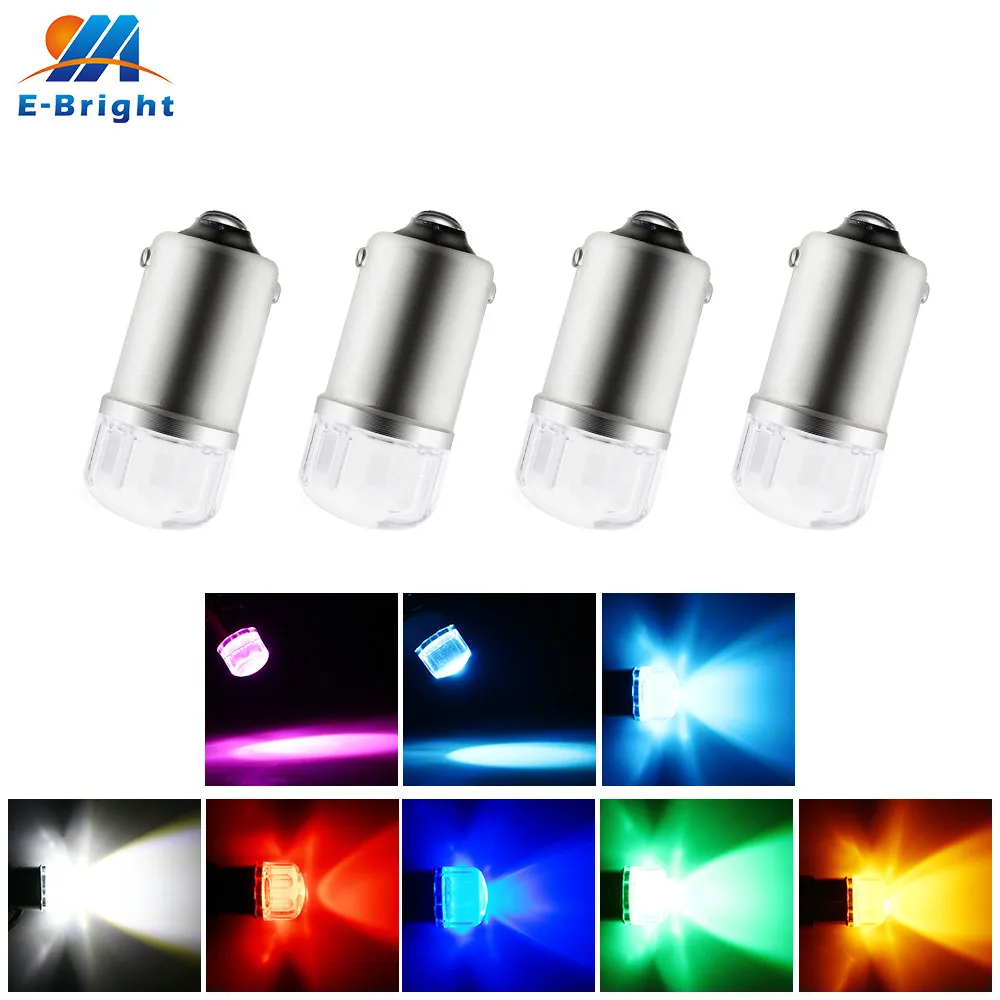 С источником питания от постоянного тока 6V 6 3 V 4 шт. BA9S H6W T11 T4W 5630 2 SMD Светодиодная