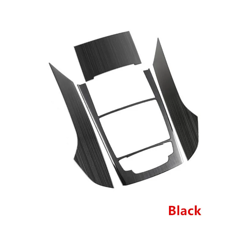 Gear Shift Центральная консоль переключения передач рамка держатель стакана воды панель накладка для Audi A6 C7 2012- нержавеющая сталь крышка выхода воздуха отделка - Название цвета: Gear Shift