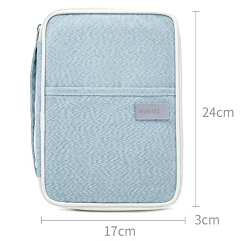 

Multi-functional A4 Document Bags Filing Products Portable Waterproof Oxford