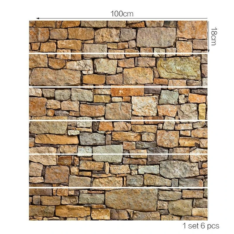 Промо-акция! 3D наклейка на лестницу фрески стену-винтажная пейзажная для