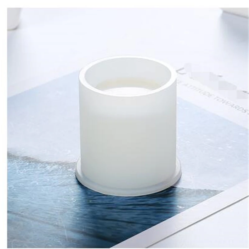 

New Transparent Silicone Mould Dried Flower Resin Decorative Craft DIY Storage Pen holder Mold epoxy resin molds for jewelry