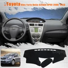 Для Toyota Vios Yaris Belta Soluna XP90 2008  2013 консоль приборной панели замшевый коврик Защита от Солнца Чехол