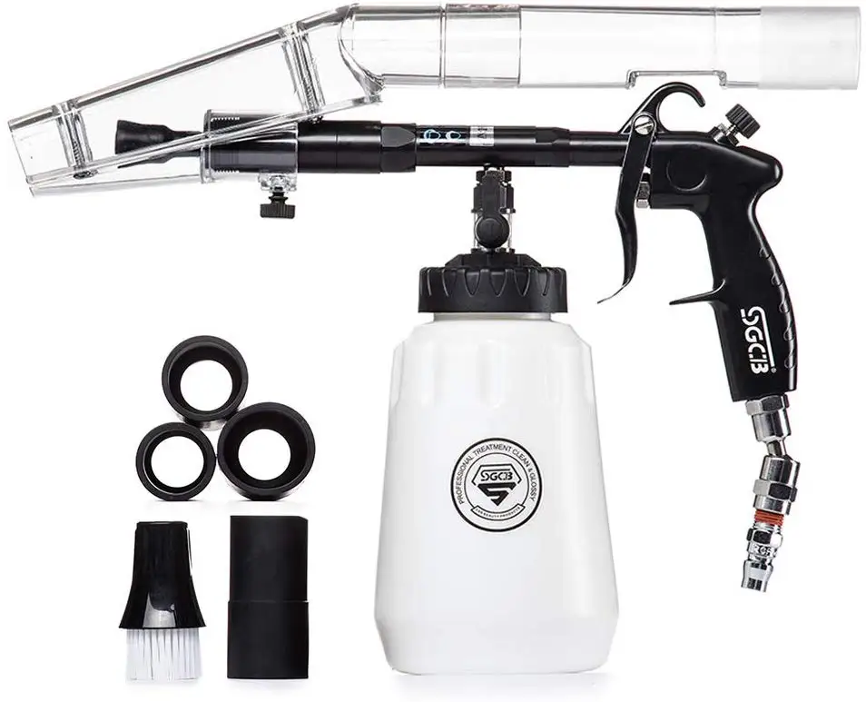 

Automatic Car Wash Machine Air Dust Suction & Blow Gun for Car Carpet Ceiling Mat cleaning