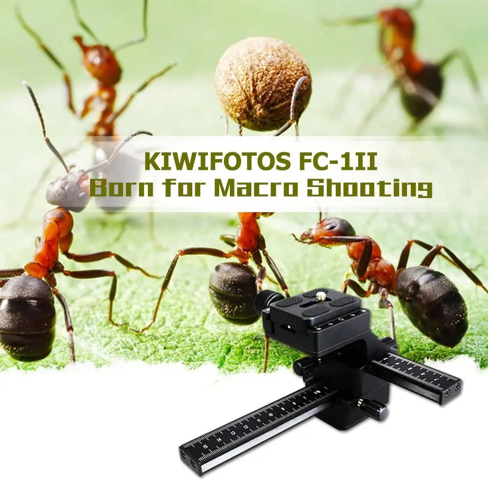 Макро Фокусировочный рельсовый ползунок для цифровой однообъективной