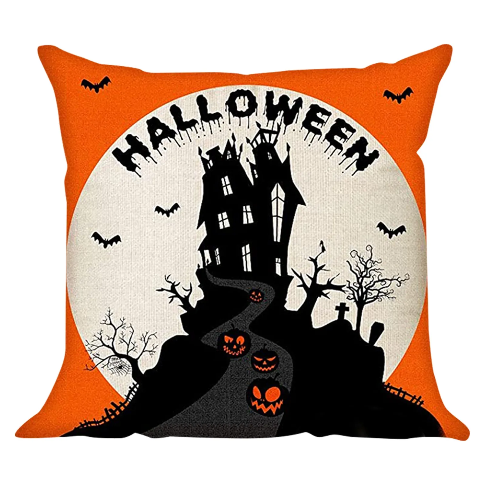 Украшение на Хэллоуин подушки для сна дома тыква летучая мышь технические ужасы