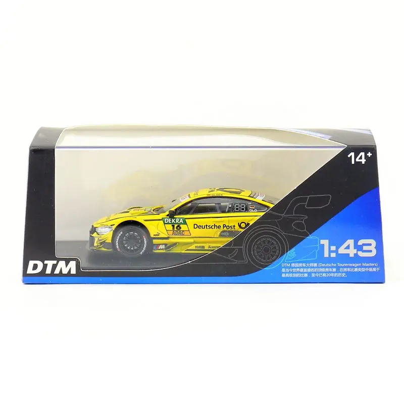 RMZ City/Масштаб 1:43/модель игрушки под давлением/DTM M4 Super Sport гоночный