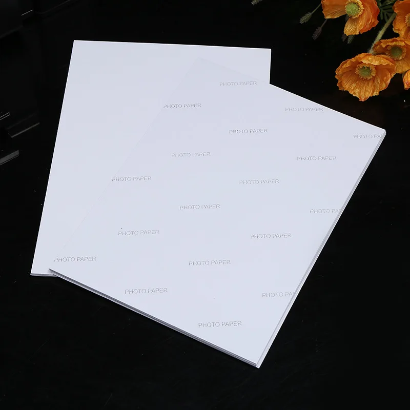 100pcs/set A4 matt printable white self adhesive sticker printing photo magnetic a3 inkjet paper Iink for office 210mmx297mm | Канцтовары