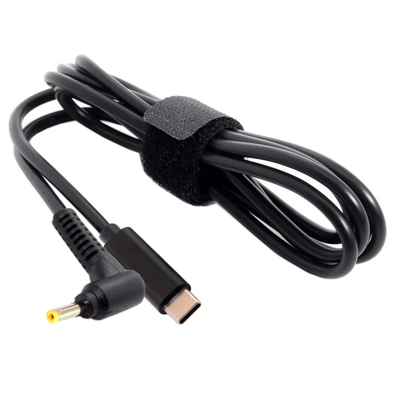 DC 4 0*1 7 мм Мощность PD зарядный кабель 18 20 в к Type C USB вход для ноутбука|Адаптеры