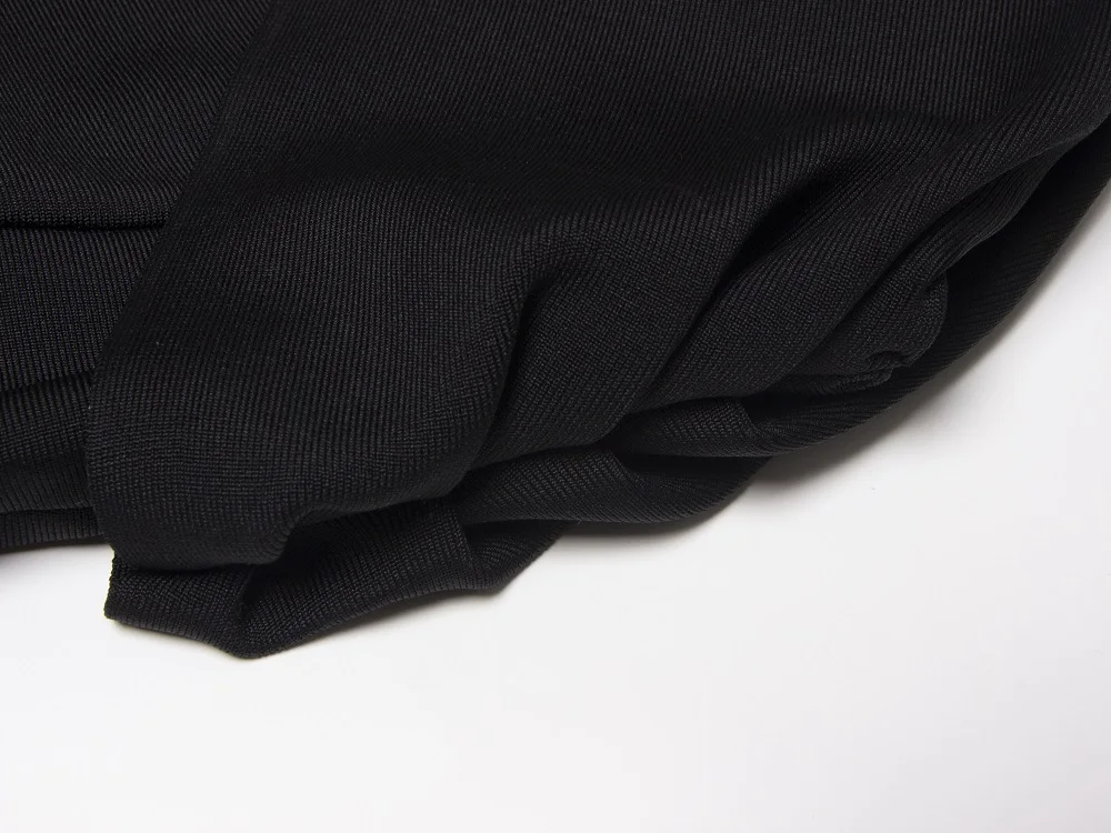 

KLEEZY Women Sexy One Shoulder Sleeveless Evening Party Daily Casual Bandage Bodycon Dress Black Summer Dresses HD8284