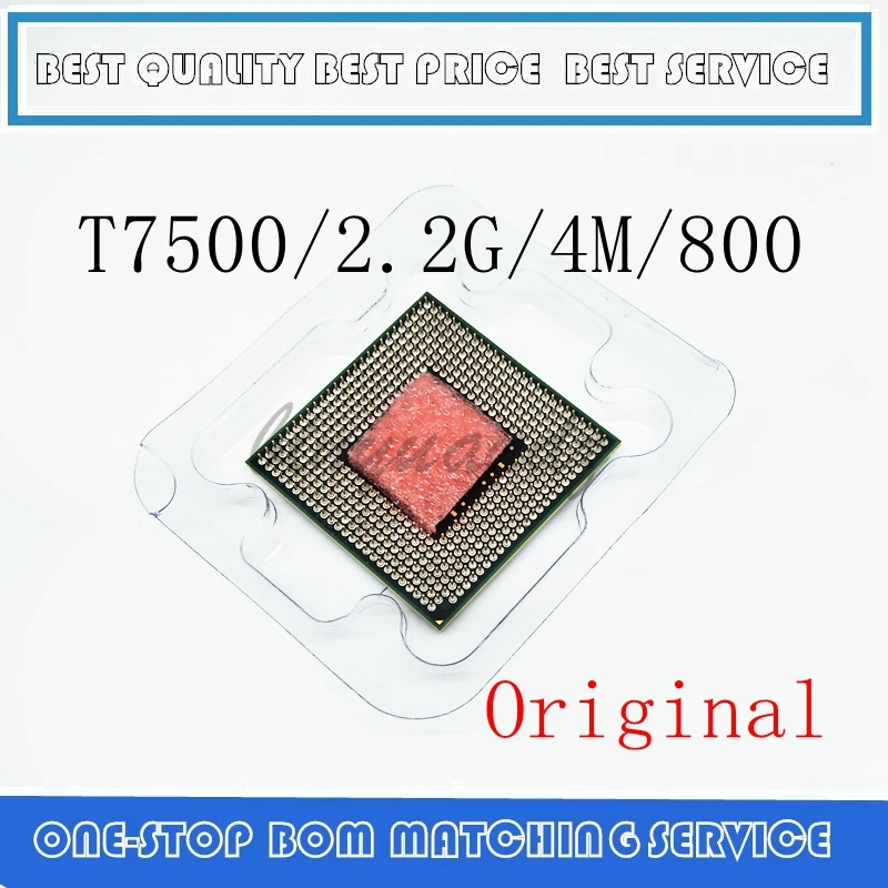 Процессор Core 2 Duo T7500 cpu 4M Socket 479 cache/2,2 GHz/800/двухъядерный процессор для ноутбука