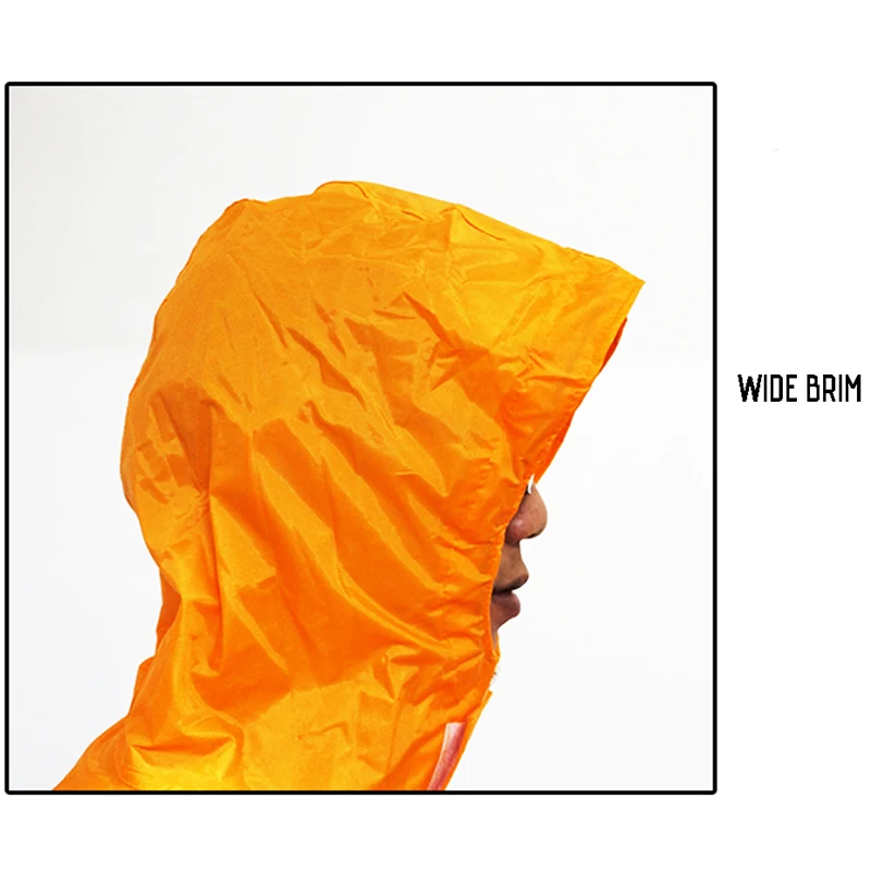 Модный черный и оранжевый мотоциклетный дождевик/комбинезон/Комбинезоны для