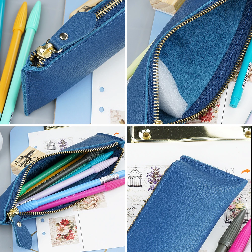 100% Пояса из натуральной кожи молния карандашом сумка творческая школа