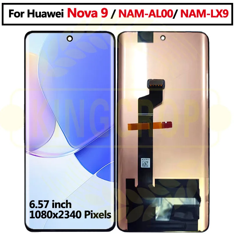 Оригинальный сенсорный ЖК-экран для Huawei Nova 9 дигитайзер в сборе Nova9 ЖК-дисплей huawei