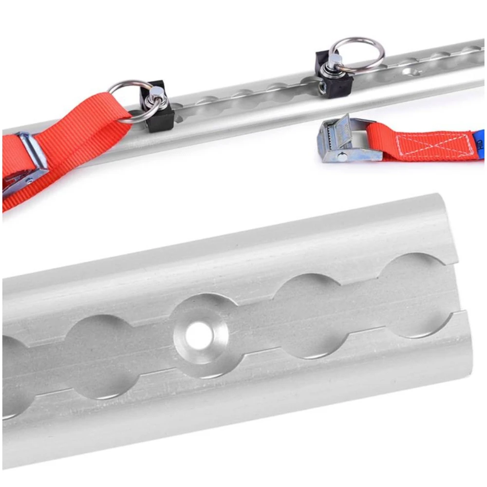 50 см L Track Airline Rail с одной штуцер Tie Down Anchor Quick Release Ring Spring Bolt 19 6 дюйма|Накладки и