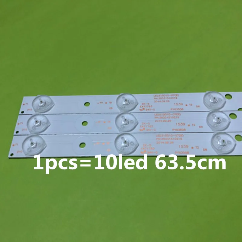 3 шт./компл. Новый светодиодный 315D10 07 (B) 30331510219 подсветка полосы для LE32B310N 32E3000b